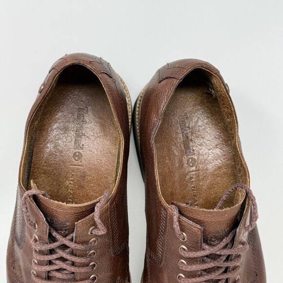 Timberland West Haven Shoes Mens 10 M Brown Leather Waterproof Casual Preppy main image 9